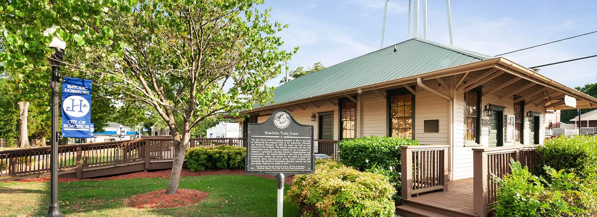 Hoschton, Georgia Train Depot