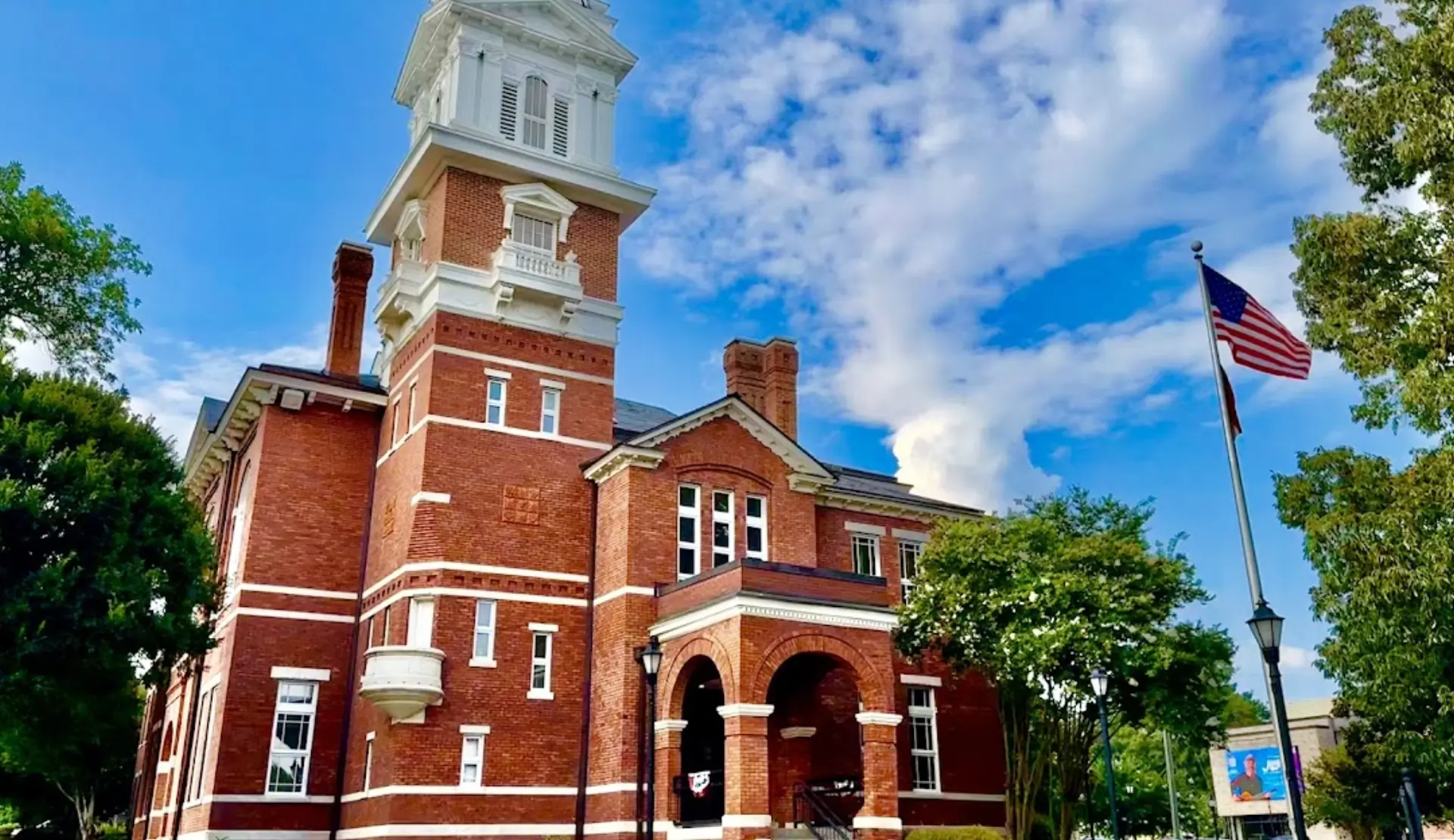 Historic Courthouse in Downtown Lawrenceville, Georgia